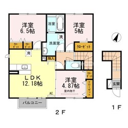 ヴィラ・ボヌール　C棟の物件間取画像